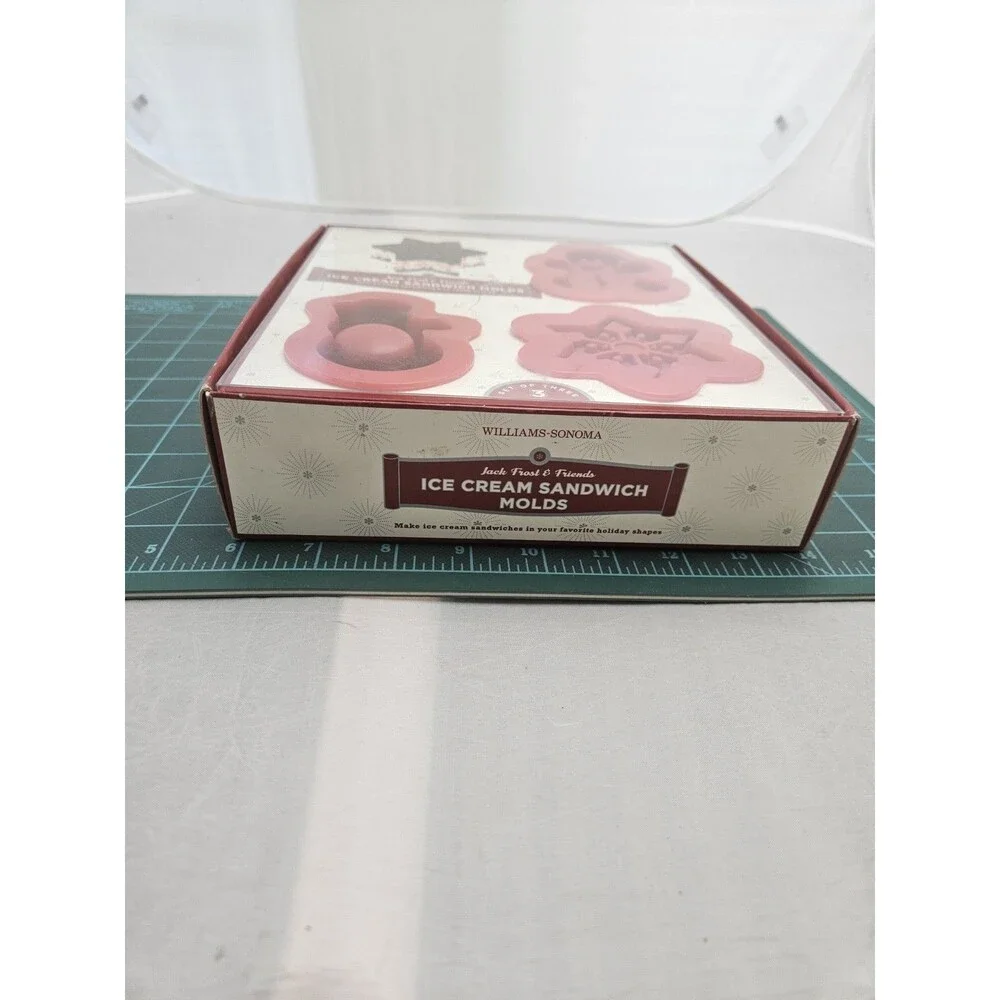 Williams Sonoma Jack Frost & Friends Ice Cream Sandwich Molds - (Set of 3)